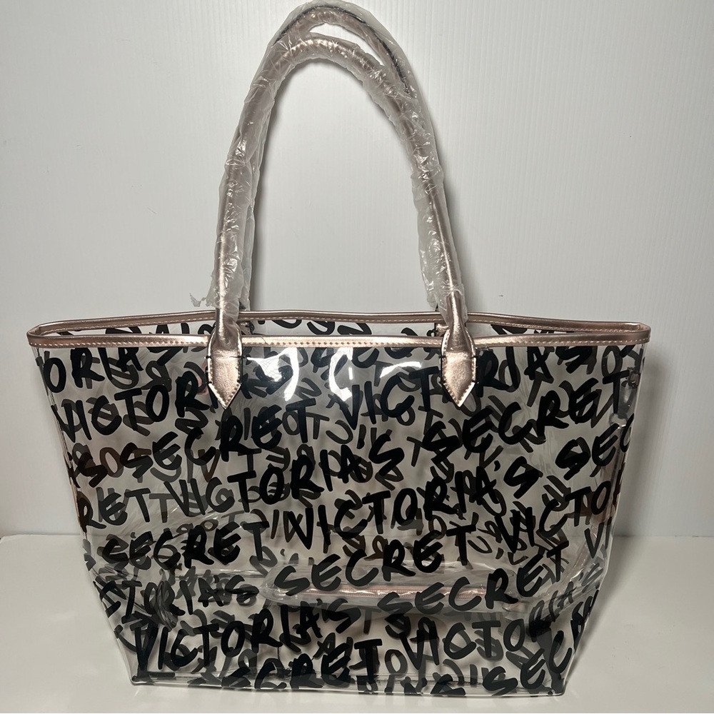 Victoria’s Secret Clear Logo Tote Bag